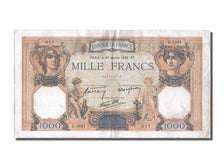 Francia, 500 Francs, 1 000 F 1927-1940 ''Cérès et Mercure'', 1939, KM:88c,...