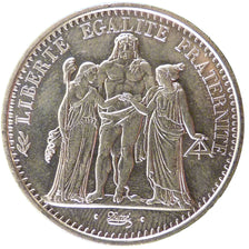 FRANCE, Hercule, 10 Francs, 1971, MS(60-62), Silver, 37, Gadoury #813, 25.00