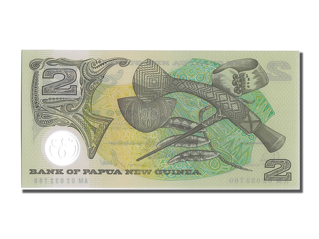 Banknote, Papua New Guinea, 2 Kina, 1991, UNC(65-70)