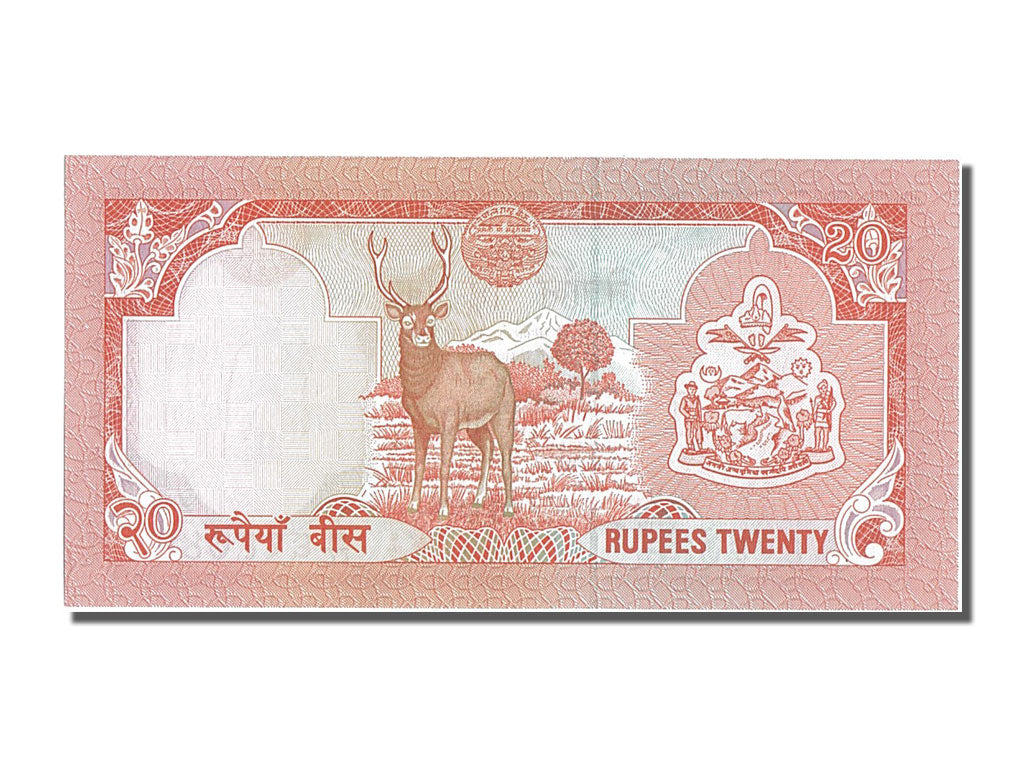 Billet, Népal, 20 Rupees, 1988, NEUF
