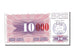 Banknote, Bosnia - Herzegovina, 10,000 Dinara, 1993, 1993-12-24, UNC(65-70)