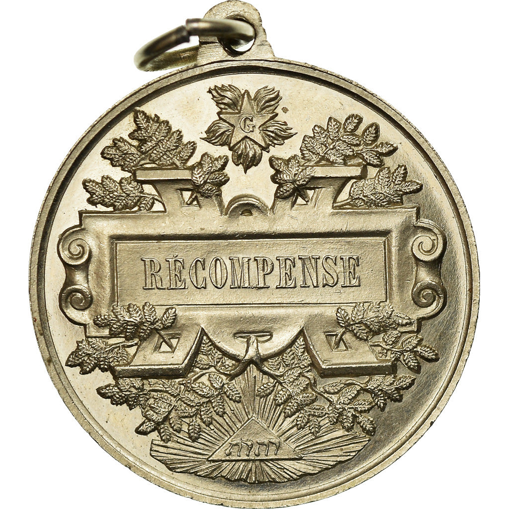 France, Medal, Masonic, Loge Française et Ecossaise de l'Amitié, Récompense