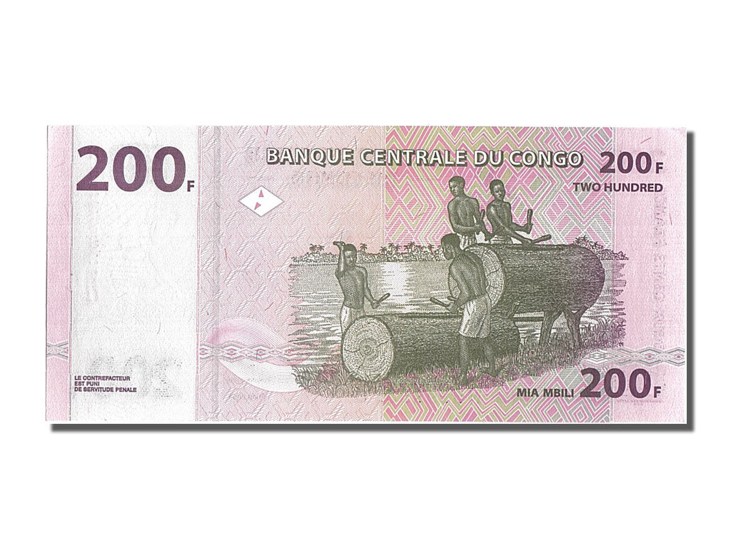 Repubblica Democratica del Congo, 200 Francs, 2000, 2000-06-30, FDS