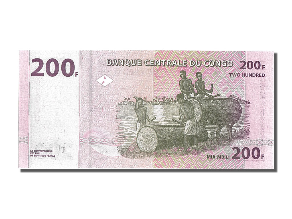 Repubblica Democratica del Congo, 200 Francs, 2000, 2000-06-30, FDS