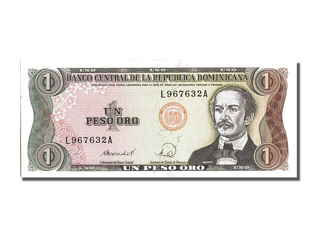 Banknote, Dominican Republic, 1 Peso Oro, 1988, UNC(65-70)
