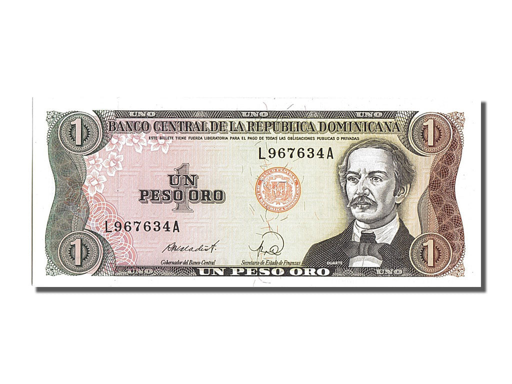 Banknote, Dominican Republic, 1 Peso Oro, 1988, UNC(65-70)