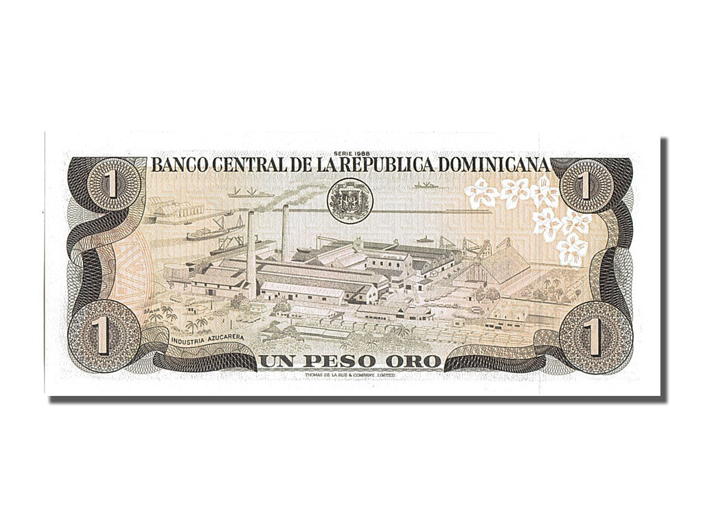 Banknote, Dominican Republic, 1 Peso Oro, 1988, UNC(65-70)