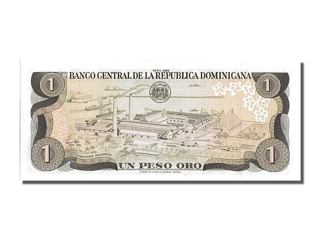 Dominican Republic, 1 Peso Oro, 1988, KM #126a, UNC(65-70), L967645A