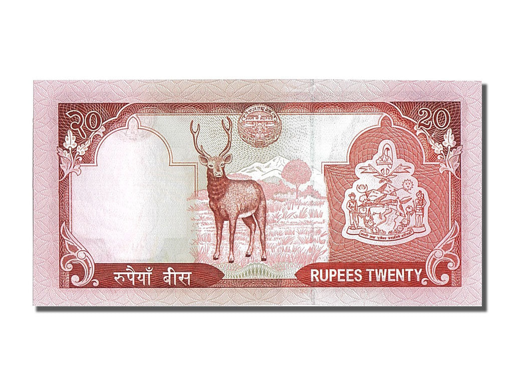 Banknot, Nepal, 20 Rupees, 2002, UNC(65-70)
