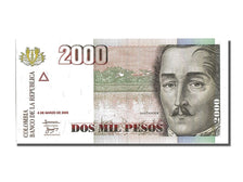 Banknote, Colombia, 2000 Pesos, 2005, 2005-03-07, UNC(65-70)