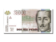 Banconote, Colombia, 2000 Pesos, 2005, 2005-03-07, FDS