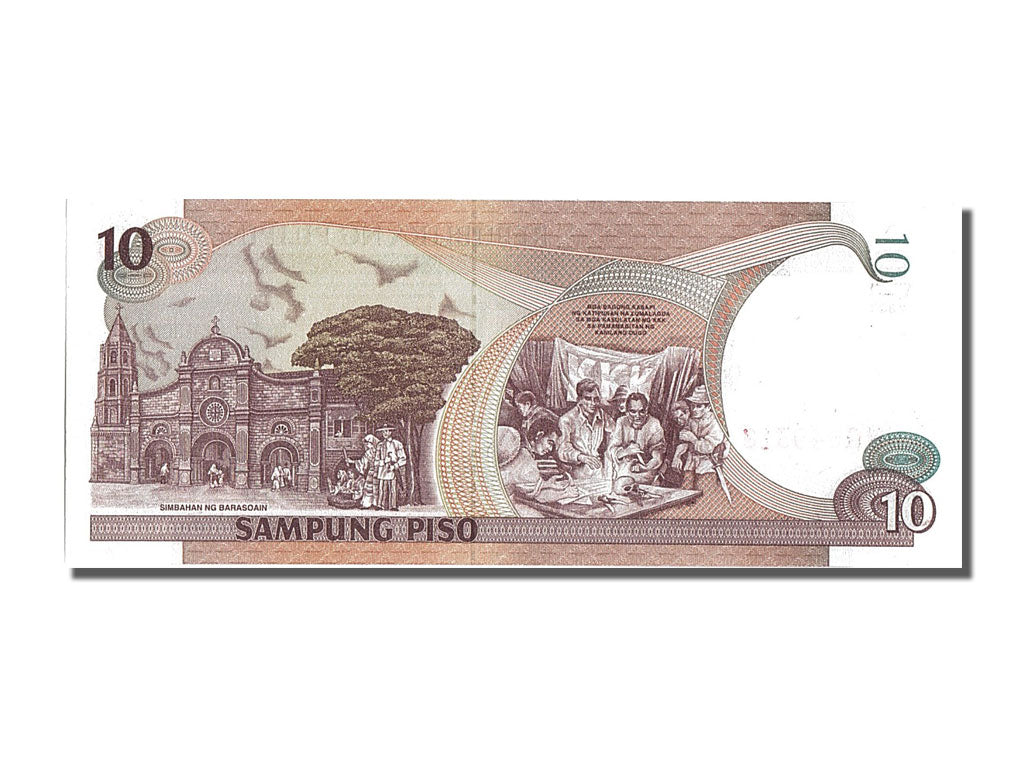 Billete, 10 Piso, 2000, Filipinas, UNC