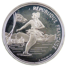FRANCE, 100 Francs, 1989, MS(65-70), Silver, Gadoury #3, 22.20
