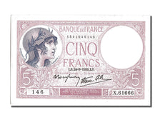 Billete, Francia, 5 Francs, 5 F 1917-1940 ''Violet'', 1939, 1939-08-24, SC