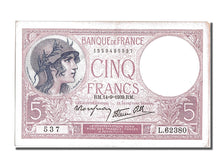 France, 5 Francs, 5 F 1917-1940 ''Violet'', 1939, KM #83, 1939-09-14,...