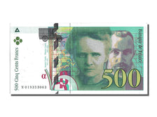 Banknote, France, 500 Francs, 500 F 1994-2000 ''Pierre et Marie Curie'', 1994