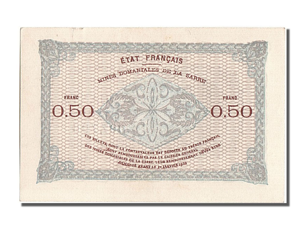 FRANCE, 50 Centimes, UNC(63), A007796, Fayette #VF50.1