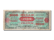1000 Francs type Verso France