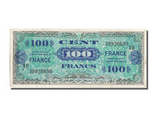 France, 100 Francs, 1945 Verso France, 1944, KM #123e, AU(50-53), 3992069010,...