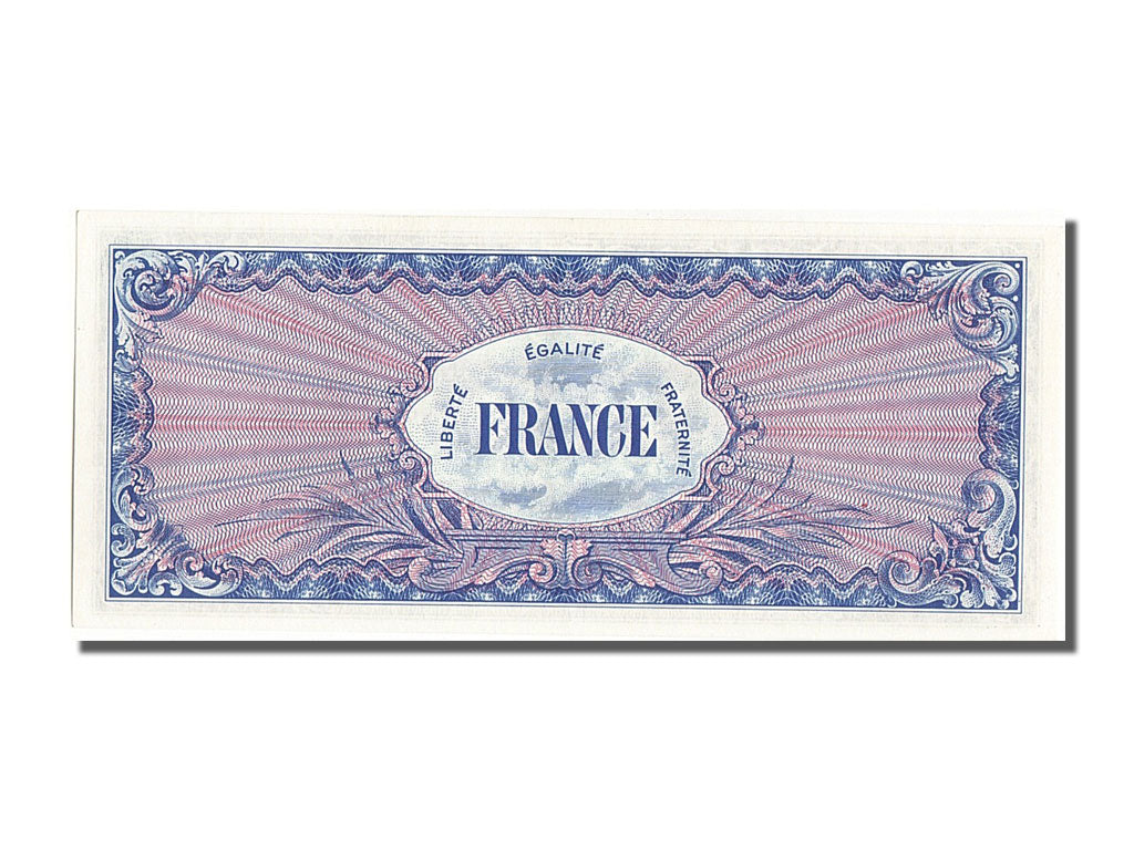 France, 100 Francs, 1945 Verso France, 1944, KM #123c, UNC(65-70), 056461445,...