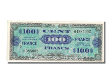 France, 100 Francs, 1945 Verso France, 1944, KM #123c, UNC(60-62), 043850025,...