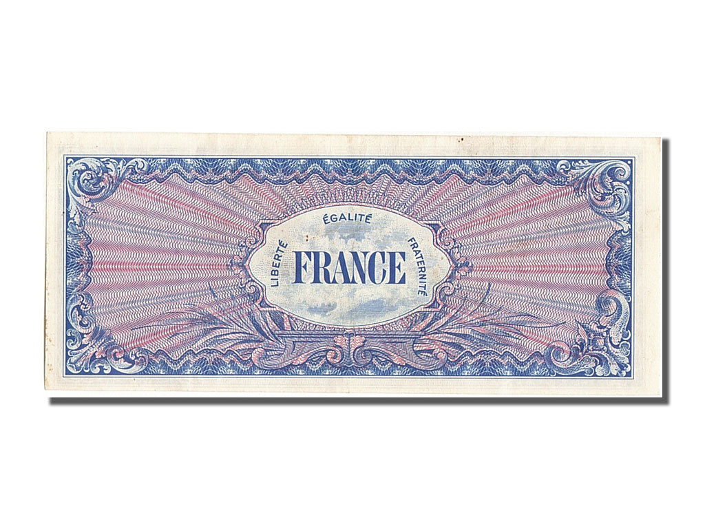 France, 100 Francs, 1945 Verso France, 1944, KM #123c, UNC(60-62), 043850025,...