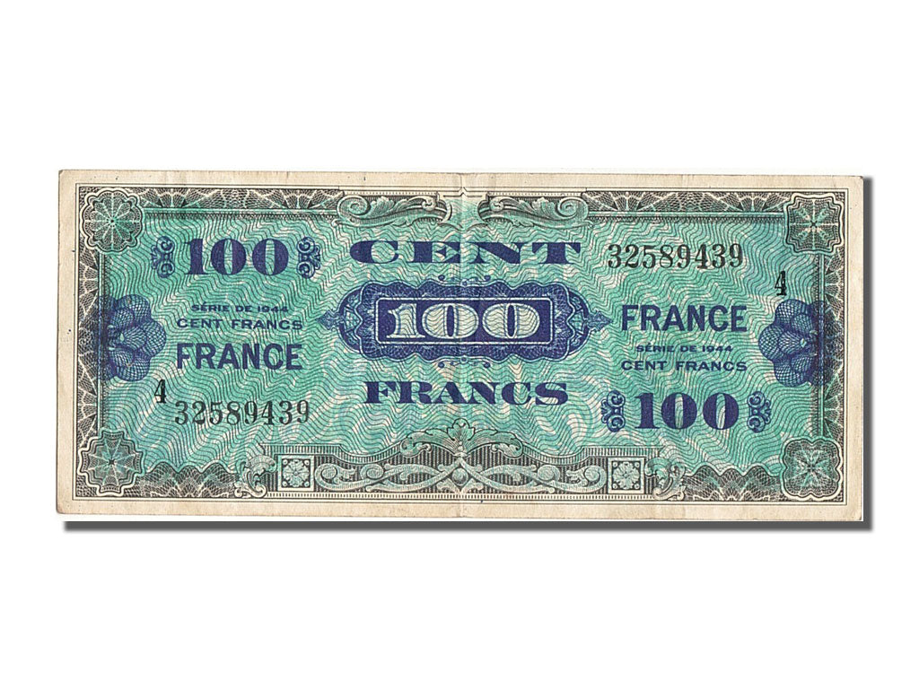 100 Francs type Verso France