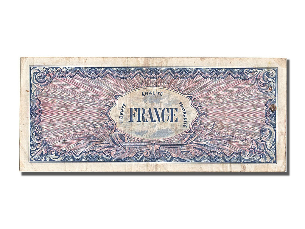 France, 50 Francs, 1945 Verso France, 1944, KM #122b, EF(40-45), 49407972,...