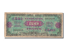 France, 50 Francs, 1944 Flag/France, 1944, KM #117a, VF(30-35), 16649588,...
