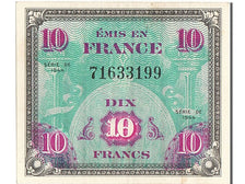 Banknot, Francja, 10 Francs, Flag/France, 1944, UNC(63), Fayette:VF18.01