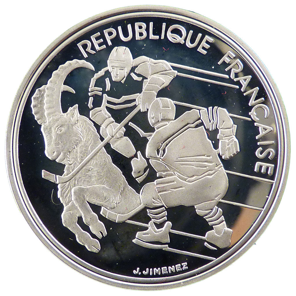 FRANCE, 100 Francs, 1991, KM #993, MS(65-70), Silver, Gadoury #12, 22.20
