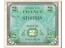 France, 2 Francs, 1944 Flag/France, 1944, KM #114a, UNC(63), 67107558, Fayette..
