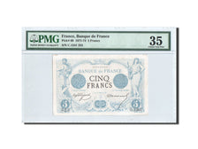 Geldschein, Frankreich, 5 Francs, 5 F 1871-1874 ''Noir'', 1872, 1872-11-15