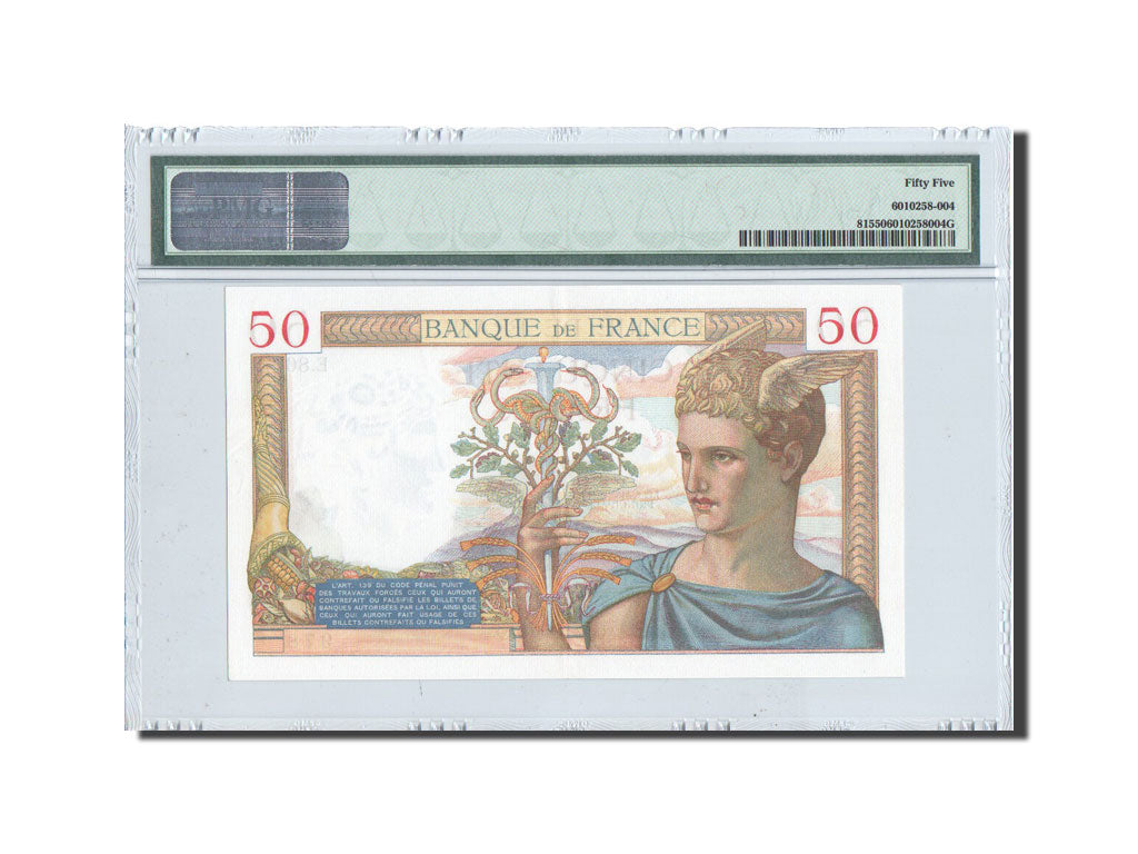 Banconote, Francia, 50 Francs, 50 F 1934-1940 ''Cérès'', 1934, 1934-12-27