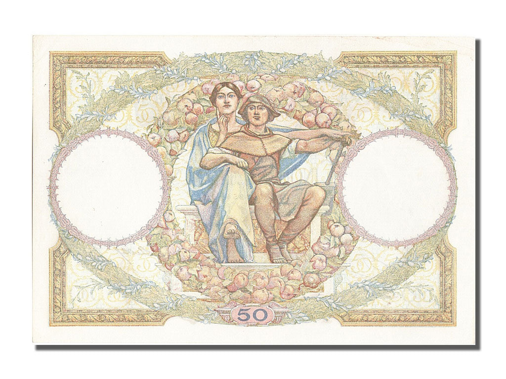 Banknote, France, 50 Francs, 50 F 1927-1934 ''Luc Olivier Merson'', 1933