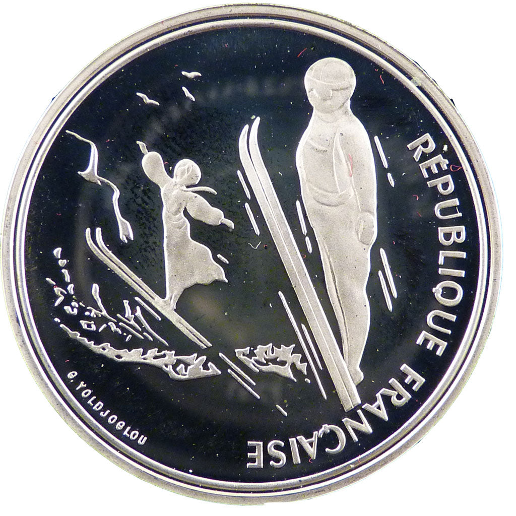 V ème République, 100 Francs JO d'Albertville 1992