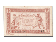 Geldschein, Frankreich, 1 Franc, 1917-1919 Army Treasury, 1917, VZ