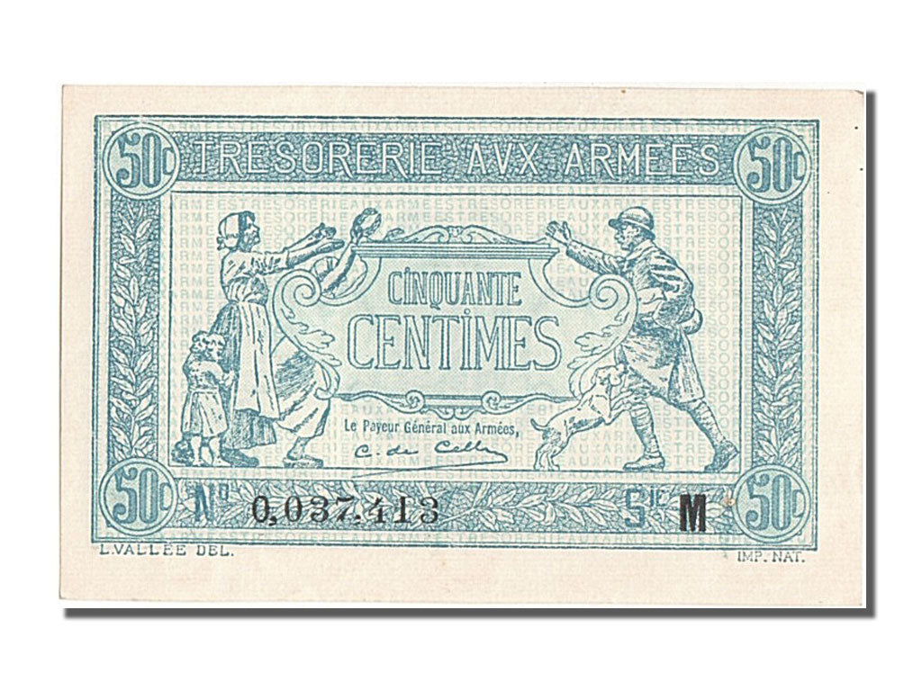 50 centimes type Trésorerie aux Armées
