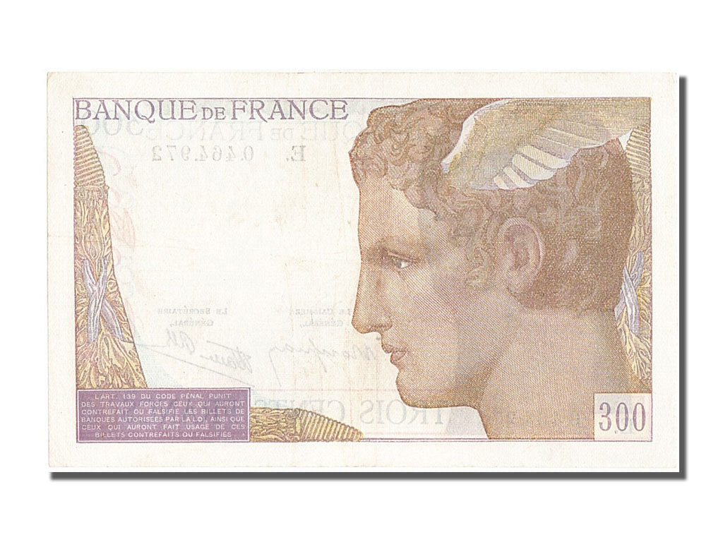 Billet, France, 300 Francs, 300 F 1938-1939, 1938, 1938-10-06, SUP