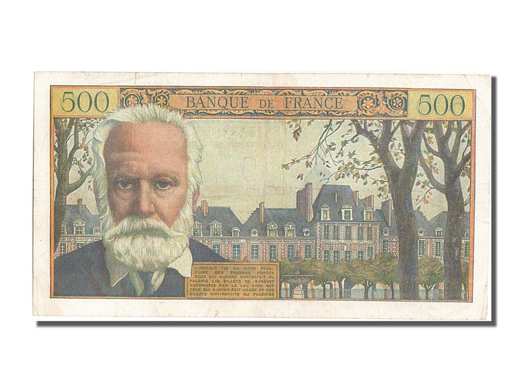 FRANCE, 5 NF / 500 Francs, 1955-1959 Overprinted with ''Nouveaux Francs'',...
