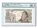 France, 100 Nouveaux Francs on 10,000 Francs, 1955-1959 Overprinted with...