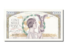 Biljet, Frankrijk, 5000 Francs, 5 000 F 1934-1944 ''Victoire'', 1941