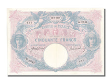 France, 50 Francs, 50 F 1889-1927 ''Bleu et Rose'', 1919, KM #64e, 1919-09-30,..