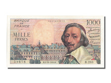 Billet, France, 1000 Francs, 1 000 F 1953-1957 ''Richelieu'', 1956, 1956-10-04