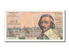Biljet, Frankrijk, 10 Nouveaux Francs, 10 NF 1959-1963 ''Richelieu'', 1959