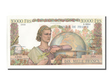 France, 10,000 Francs, 10 000 F 1945-1956 ''Génie Français'', 1955, KM #132d, 19