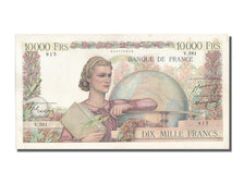 Francia, 10,000 Francs, 10 000 F 1945-1956 ''Génie Français'', 1950, KM:132...