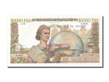 Billet, France, 10,000 Francs, 10 000 F 1945-1956 ''Génie Français'', 1955