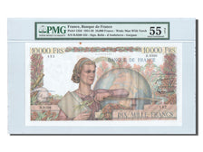 Geldschein, Frankreich, 10,000 Francs, 10 000 F 1945-1956 ''Génie Français''