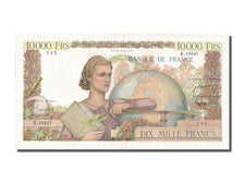 Banknote, France, 10,000 Francs, 10 000 F 1945-1956 ''Génie Français'', 1956